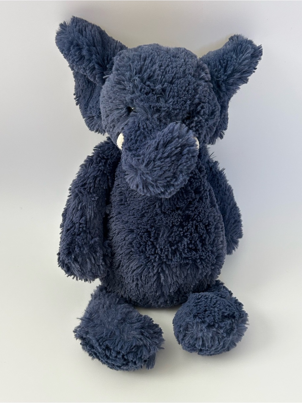 Jellycat Bashful Blue Elephant Plush 12” 
Navy
Soft
London
Floppy
Cute
Lovey